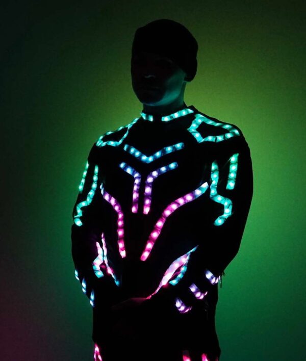 Pixel LED costume